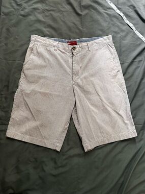 Merona Light Taupe Flat-Front Mens Shorts